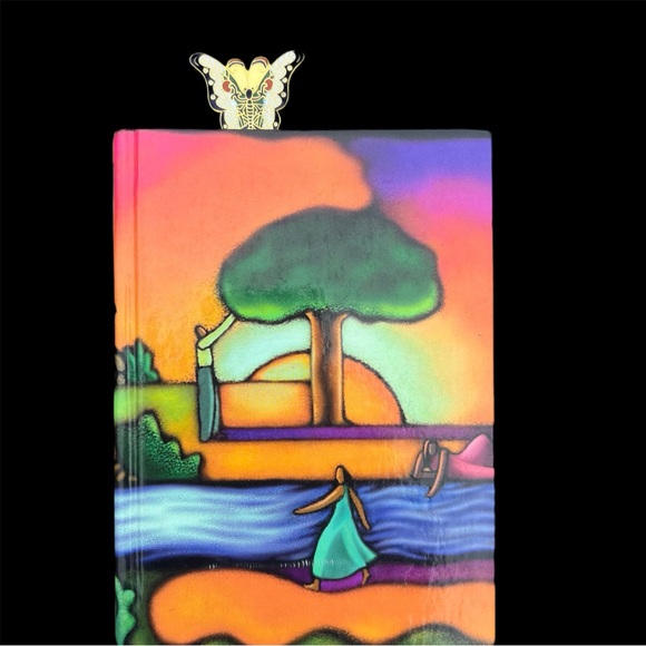 VINTAGE Cloisonne butterfly bookmark - Picture 4 of 6